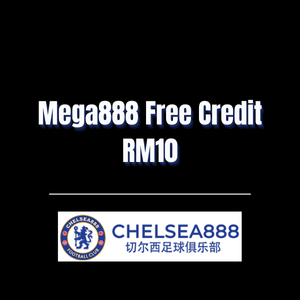 Mega888 Free Credit RM10 - Logo - chelsea888m
