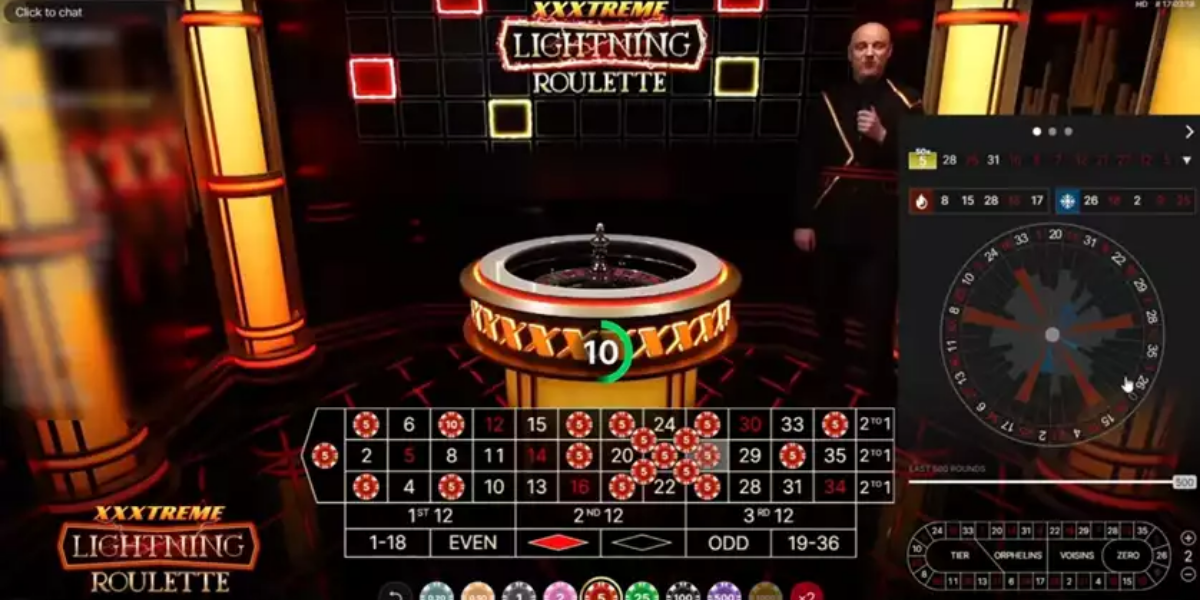 XXXTreme Lightning Roulette - Gameplay 1 - chelsea888m