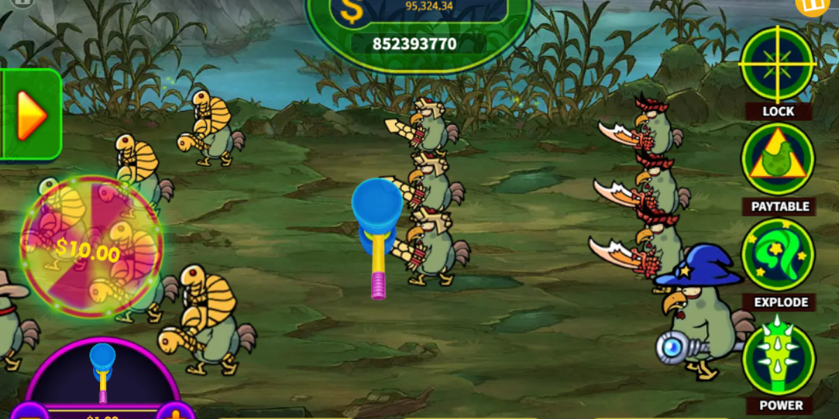 Zombie Chicken Fishing - Interface - chelsea888m