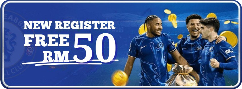 Chelsea888 Free Credit No Deposit RM50
