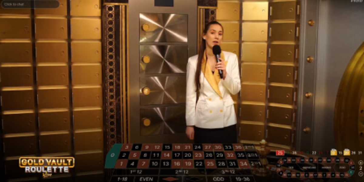 Gold Vault Roulette - Gameplay 1 - chelsea888m